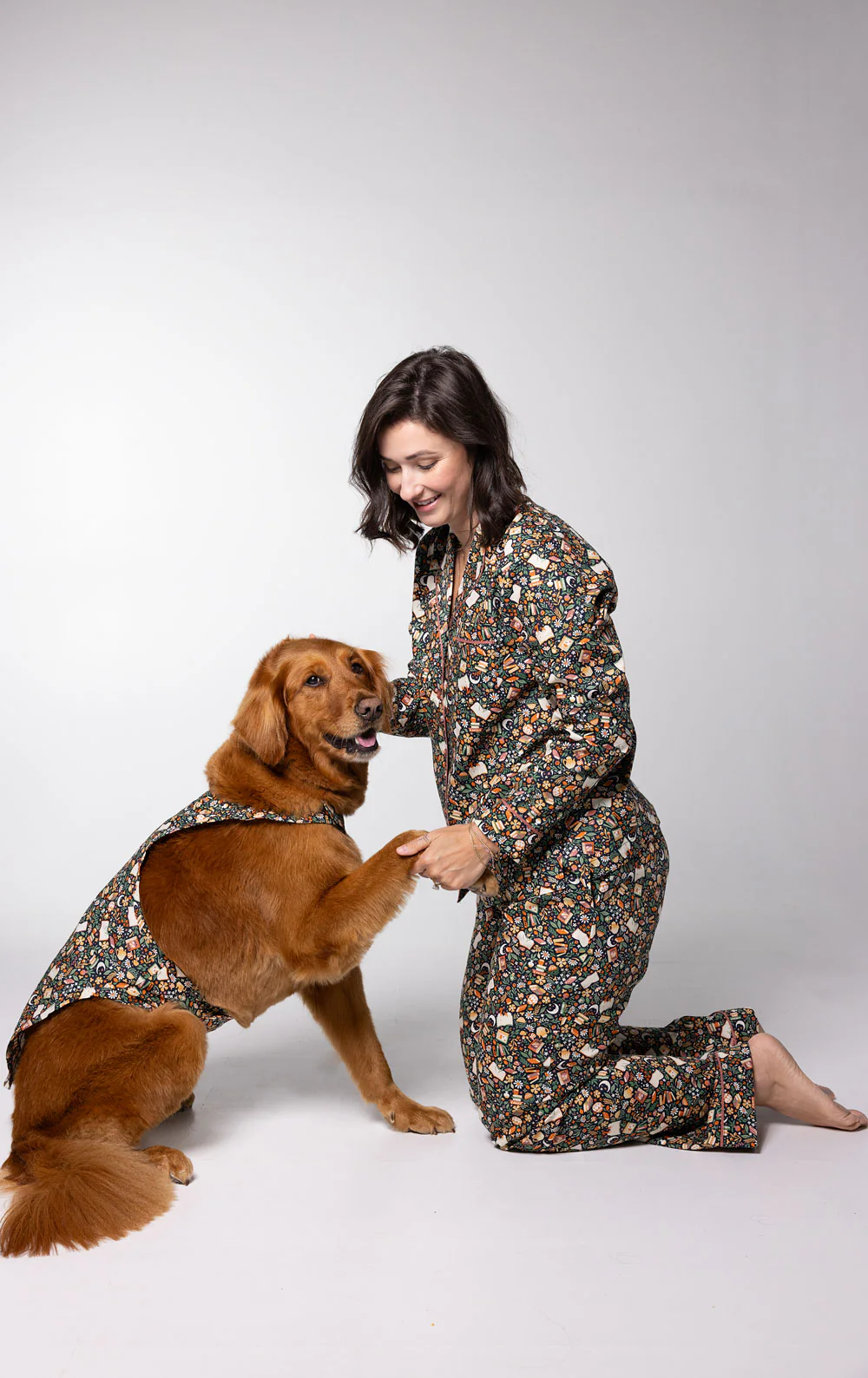 Rested Cotton Pet & Owner Pajamas - Cozy Reader - Image 4