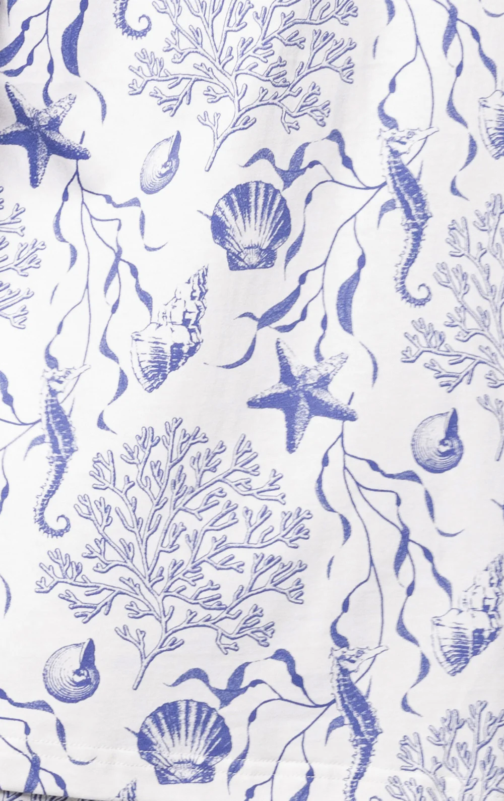 Saltwater Seashells Button-Front Pajamas - Image 11