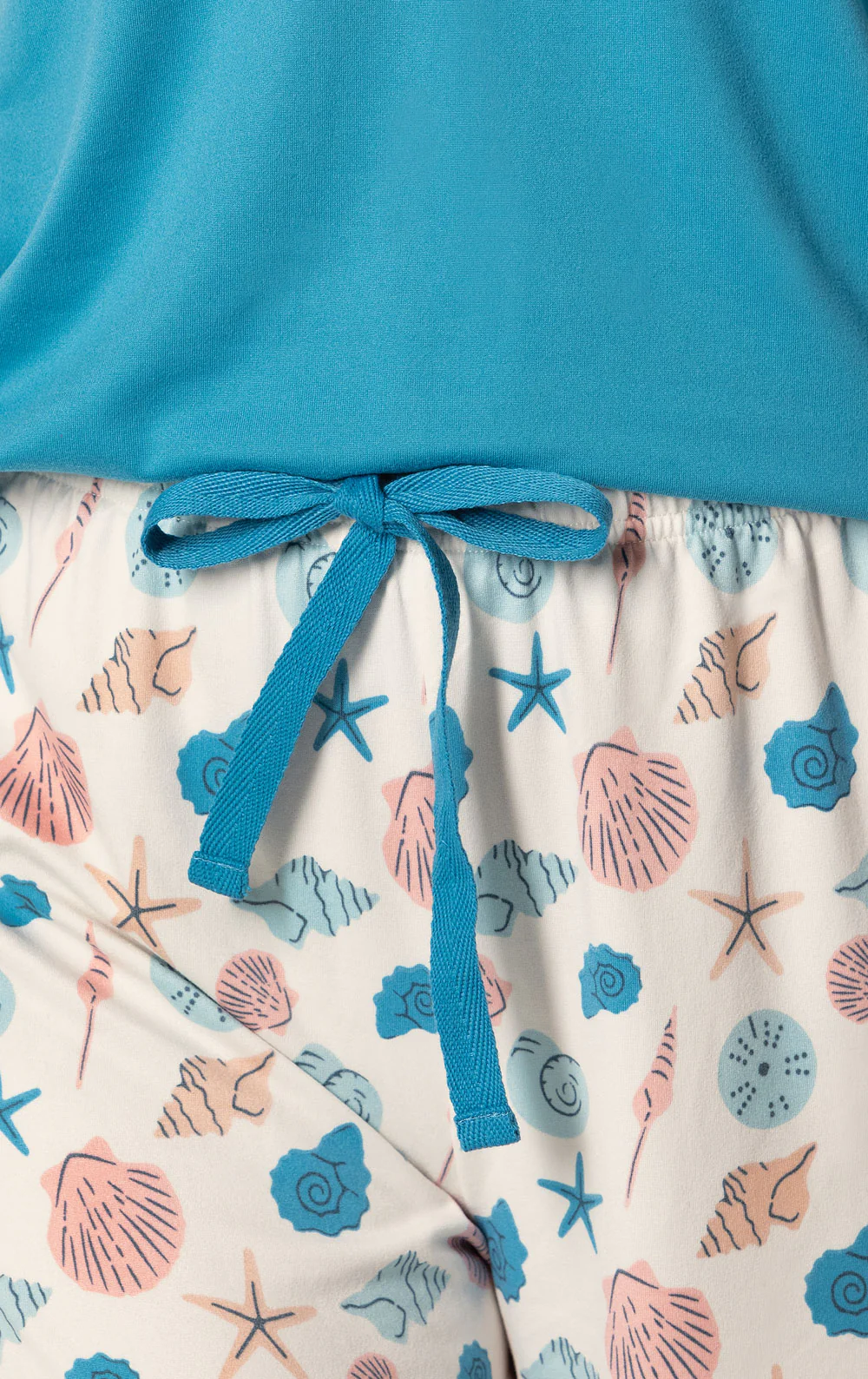 Saltwater Seashells Tank Capri Pajamas - Image 5