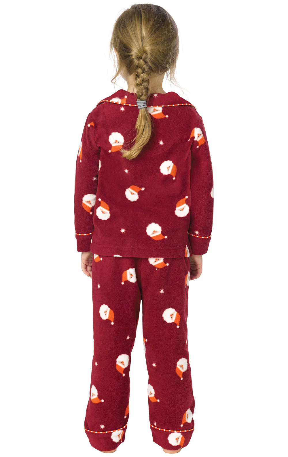 Santa Fleece Toddler Pajamas - Final Sale - Image 3