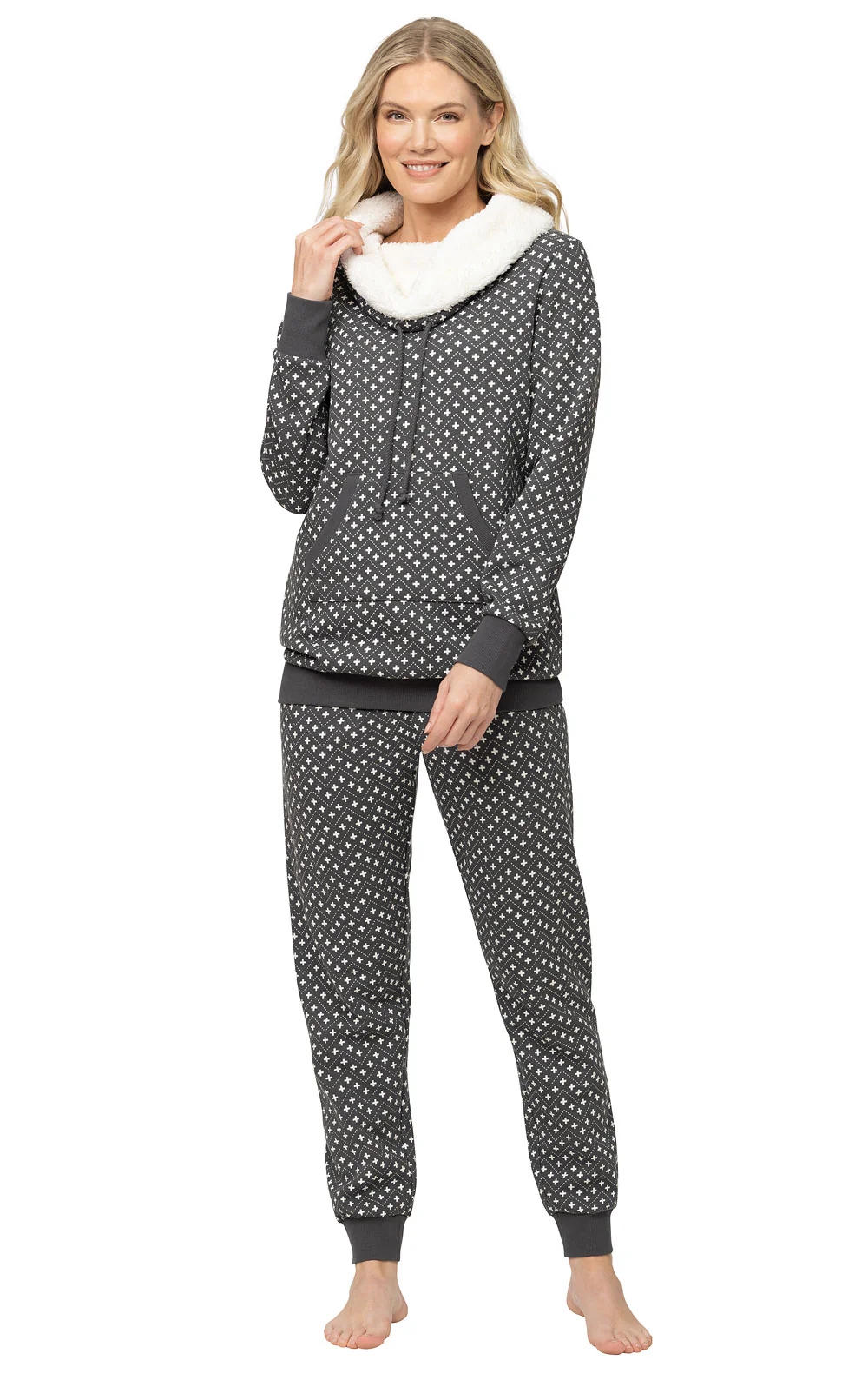 Shearling Rollneck Pajamas - Image 2