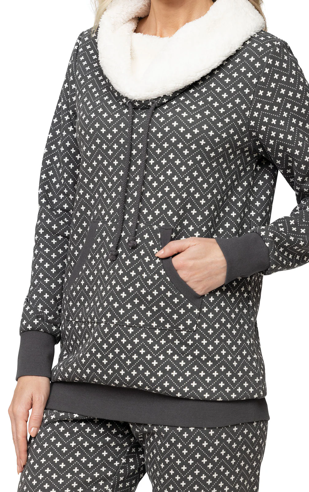 Shearling Rollneck Pajamas - Image 7