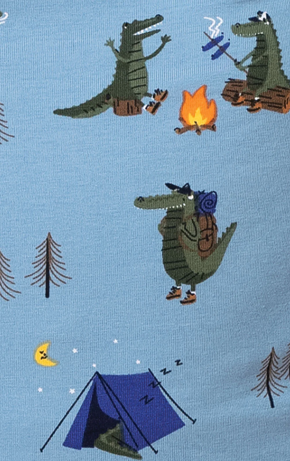 Short Sleeve Snug Fit Unisex Kids Pajamas - Image 15