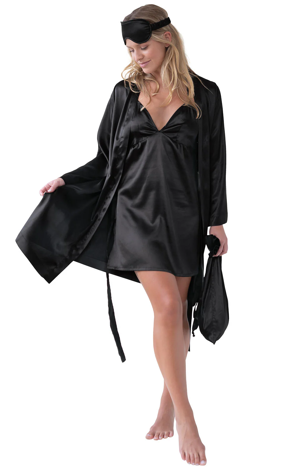 Smooth Seduction Satin 4-Piece Set - Image 3