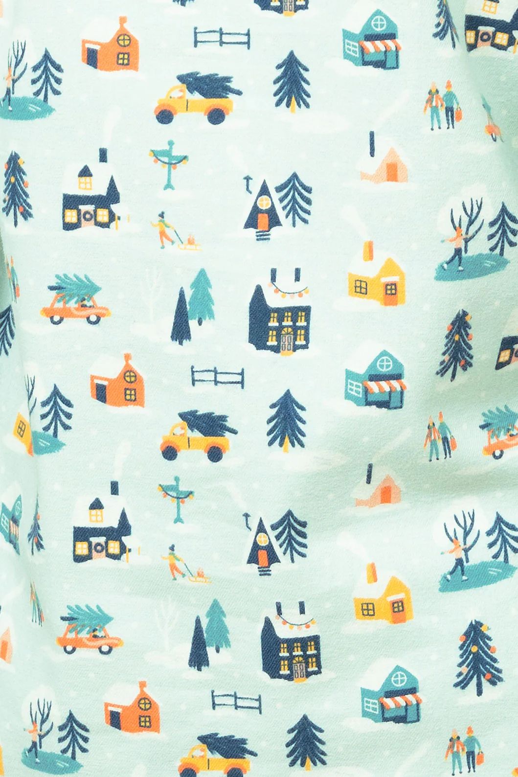 Snow Globe Button-Front Pajamas - Pet & Owner - Image 6