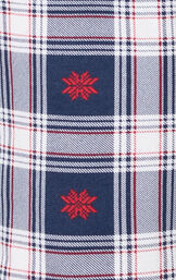 Snowfall Plaid Flannel  Men's Pajamas - Couples - Image 2