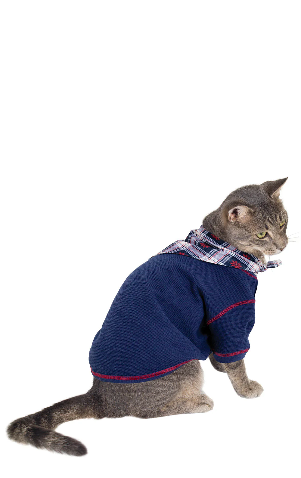 Snowfall Plaid Flannel Pet Pajamas - Family Set - Image 3
