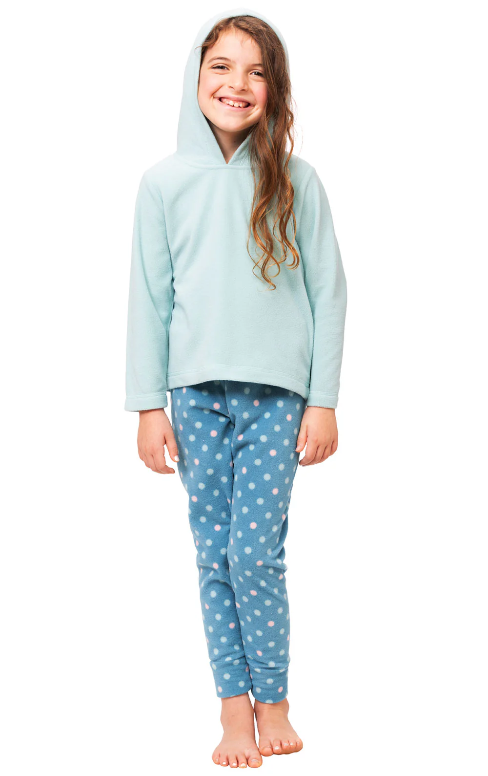 Snuggle Fleece Hoodie Unisex Kids Pajamas - Image 9
