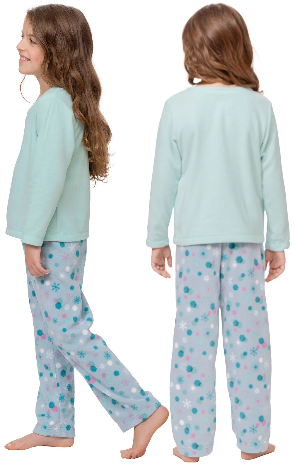 Snuggle Fleece Unisex Kids Pajamas - Image 15