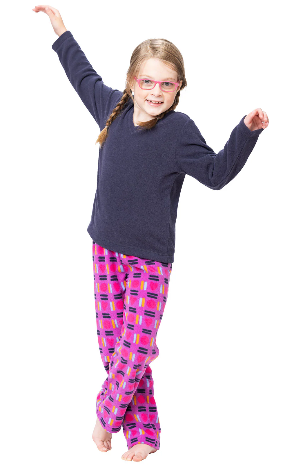Snuggle Fleece Unisex Kids Pajamas - Image 17