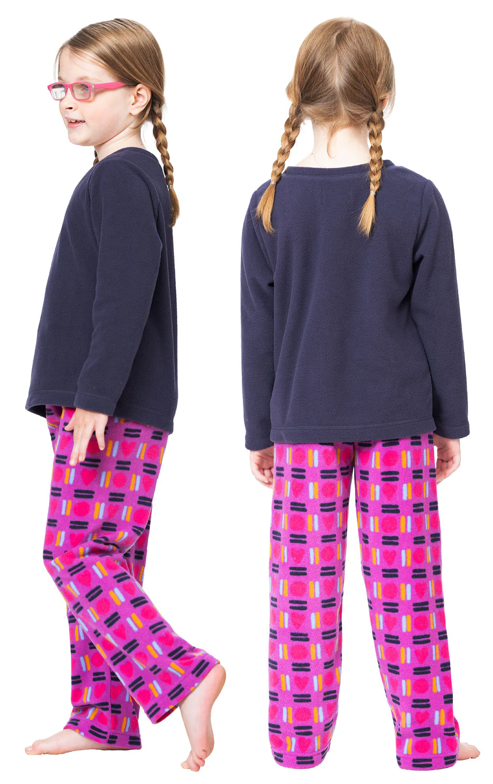 Snuggle Fleece Unisex Kids Pajamas - Image 18