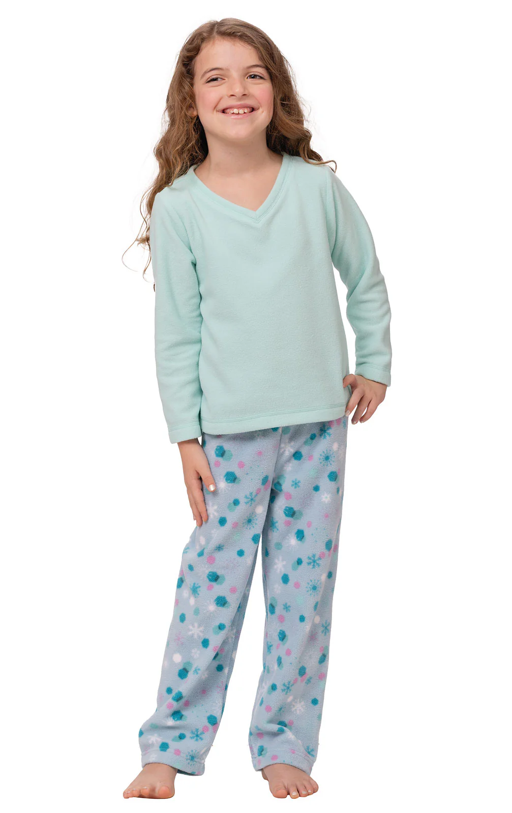 Snuggle Fleece Unisex Kids Pajamas - Image 6