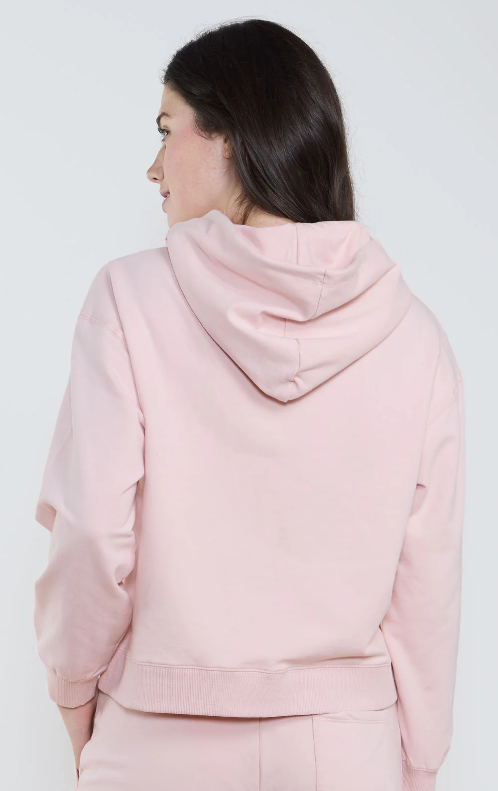 Solid French Terry Hoodie - Image 5