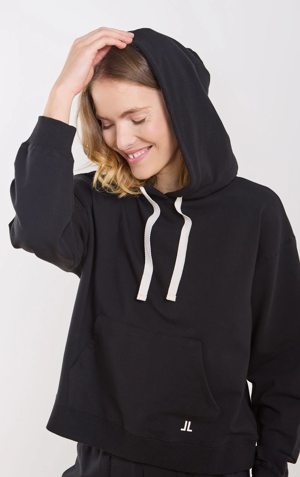 Solid French Terry Hoodie - Image 8