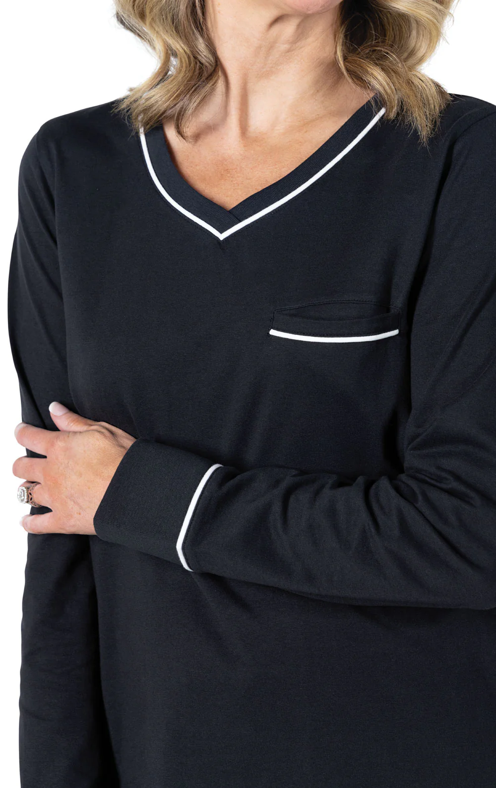 Solid Jersey Pullover Pajamas - Image 8