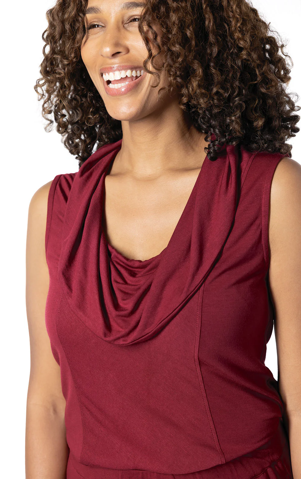 Spark Of Romance Cowl Neck Modal Pajamas - Image 3