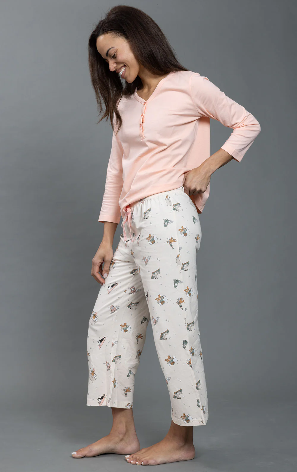 Staycation Henley Capri Pajamas - Image 4