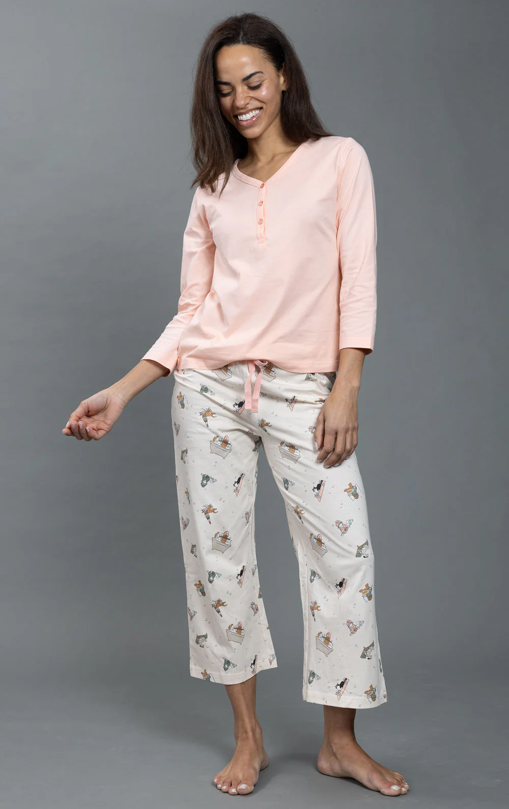 Staycation Henley Capri Pajamas - Pet & Owner - Image 6