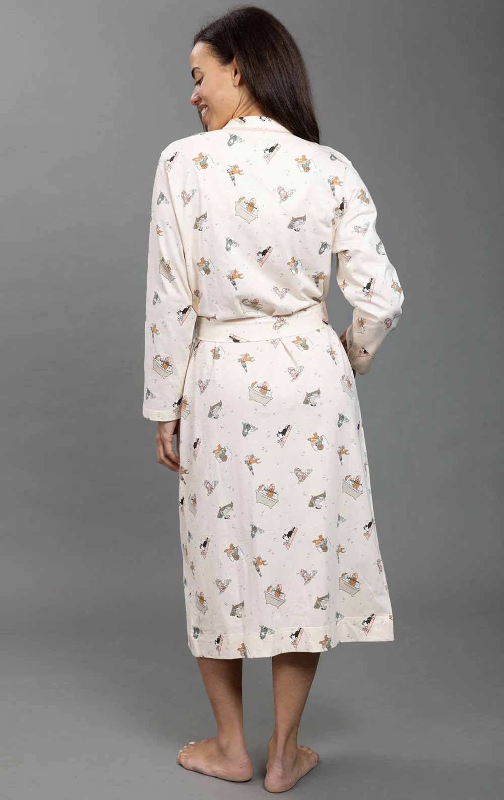 Staycation Matching Pet & Owner Pajamas - Robe - Image 4