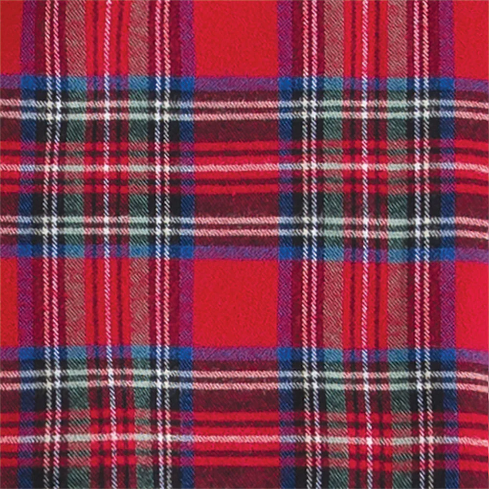 Stewart Plaid Flannel Matching Couples Pajamas - Image 5