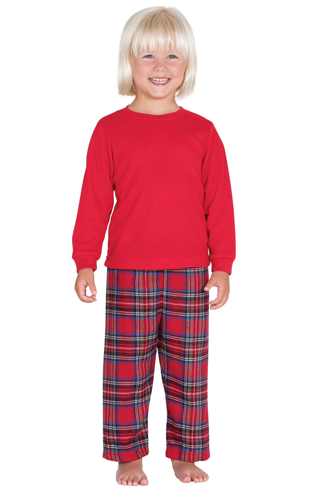 Stewart Plaid Flannel Matching Family Pajamas - Image 9