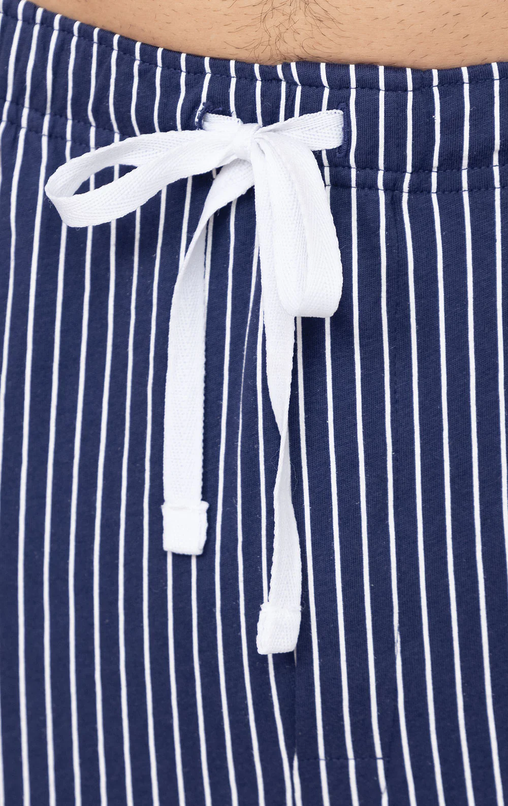 Stripe Short-Sleeve Button-Front Men's Pajamas - Final Sale - Image 4