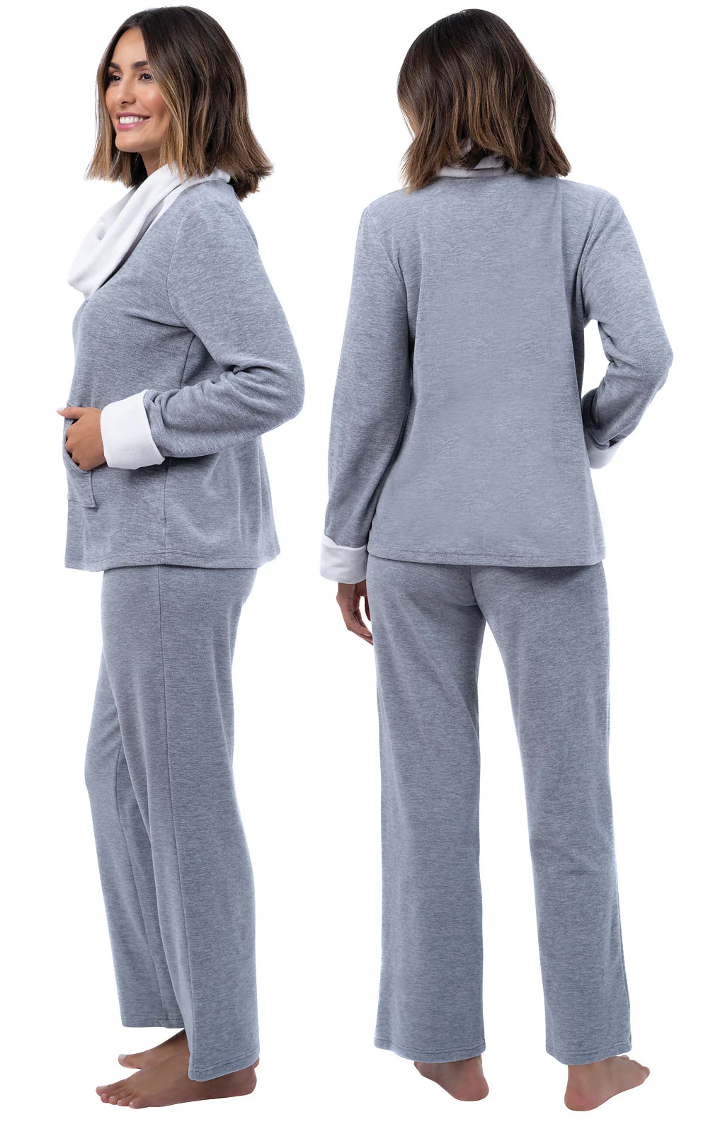Super Soft Cowl-Neck Pajamas - Image 12