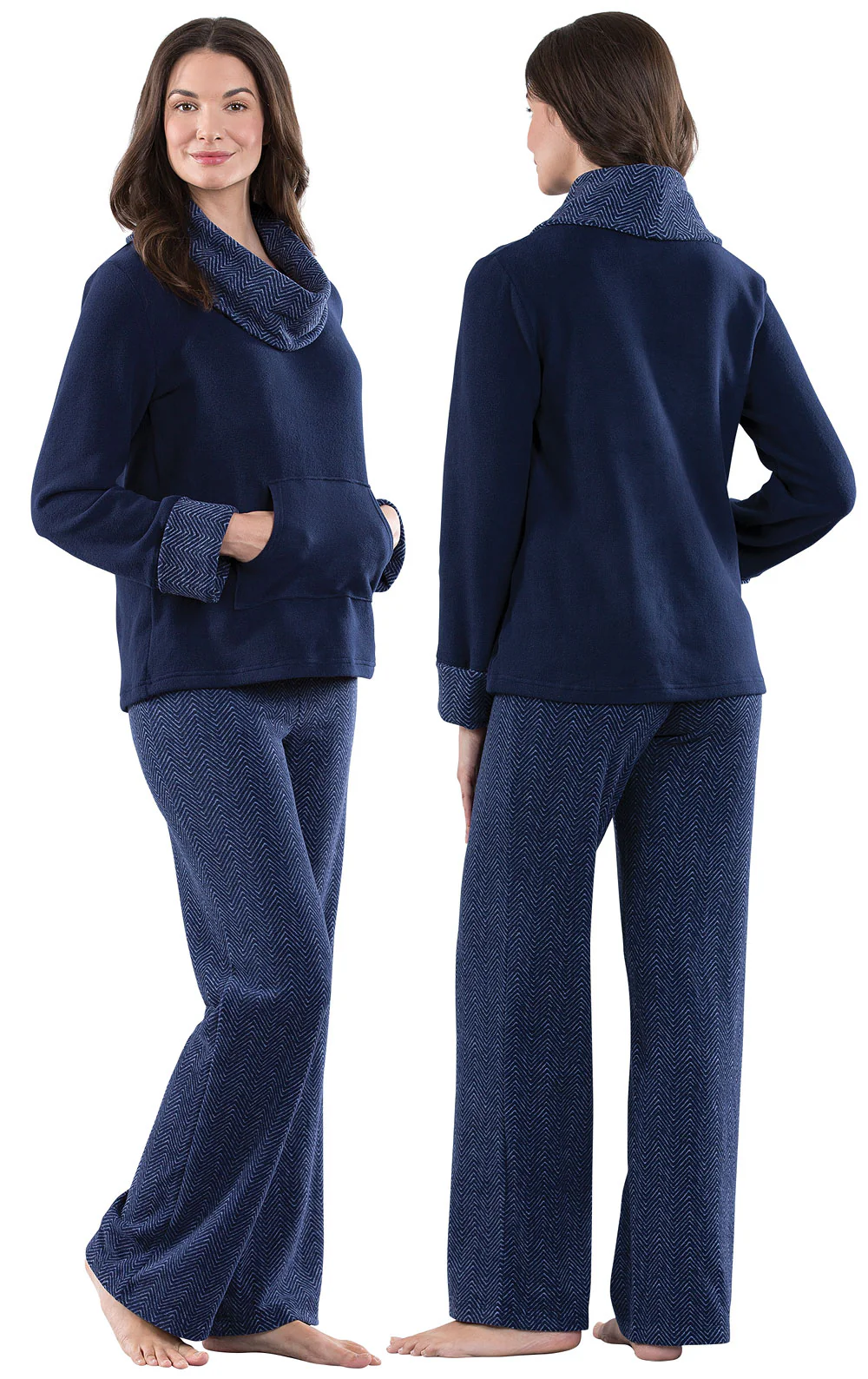 Super Soft Cowl-Neck Pajamas - Image 13