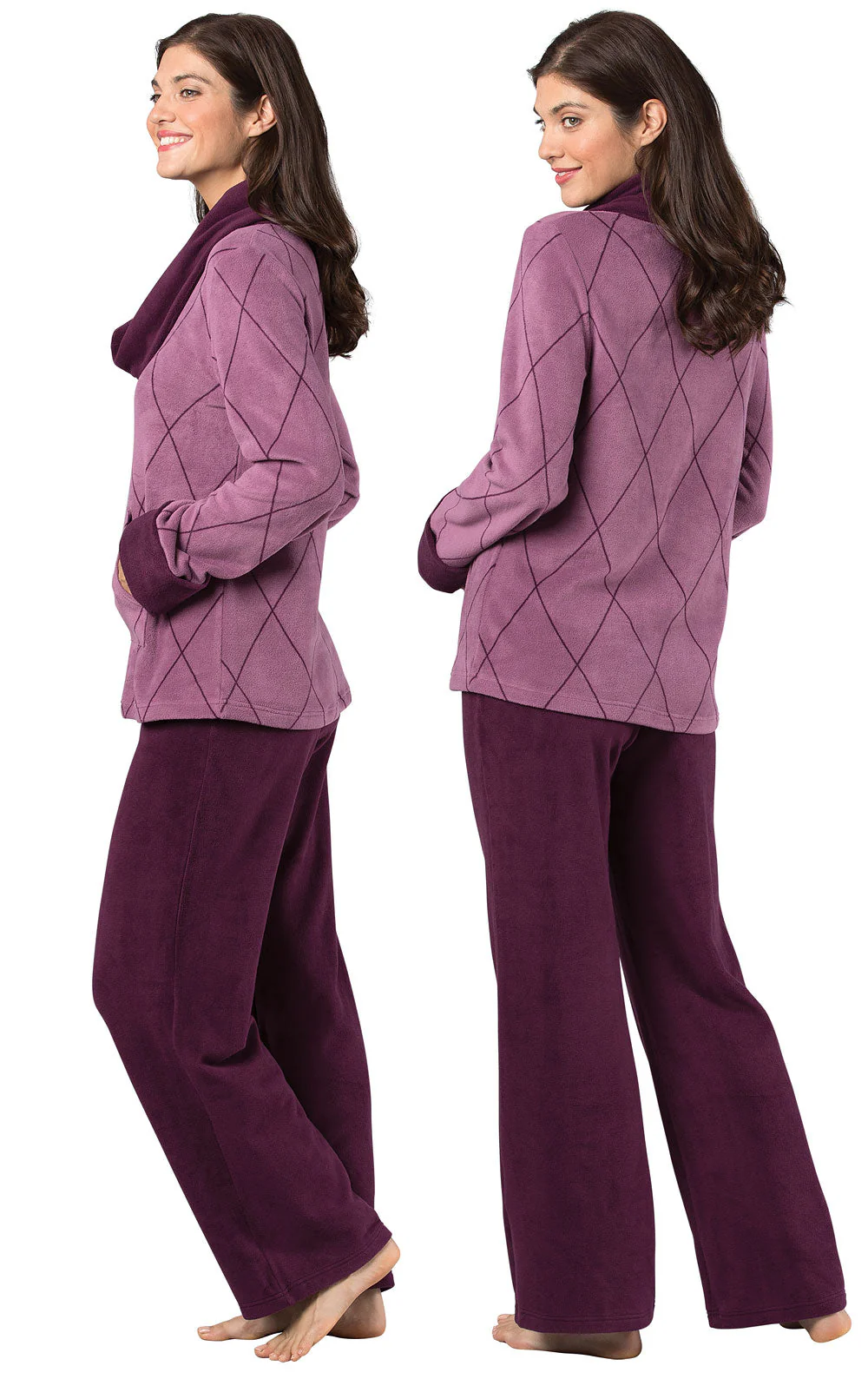 Super Soft Cowl-Neck Pajamas - Image 14