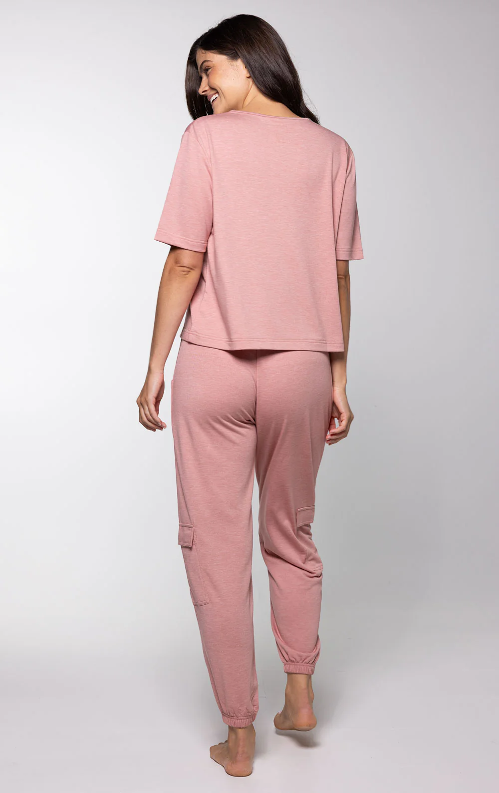 Featherlight Terry Cargo Pant & Tee Set - Image 6