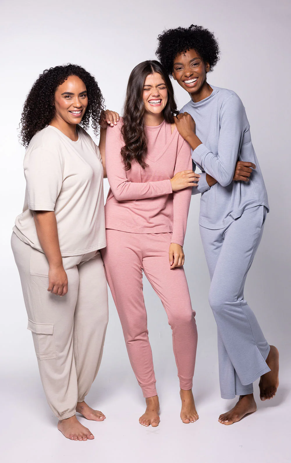 Featherlight Terry Mock Neck Pant Set - Image 24