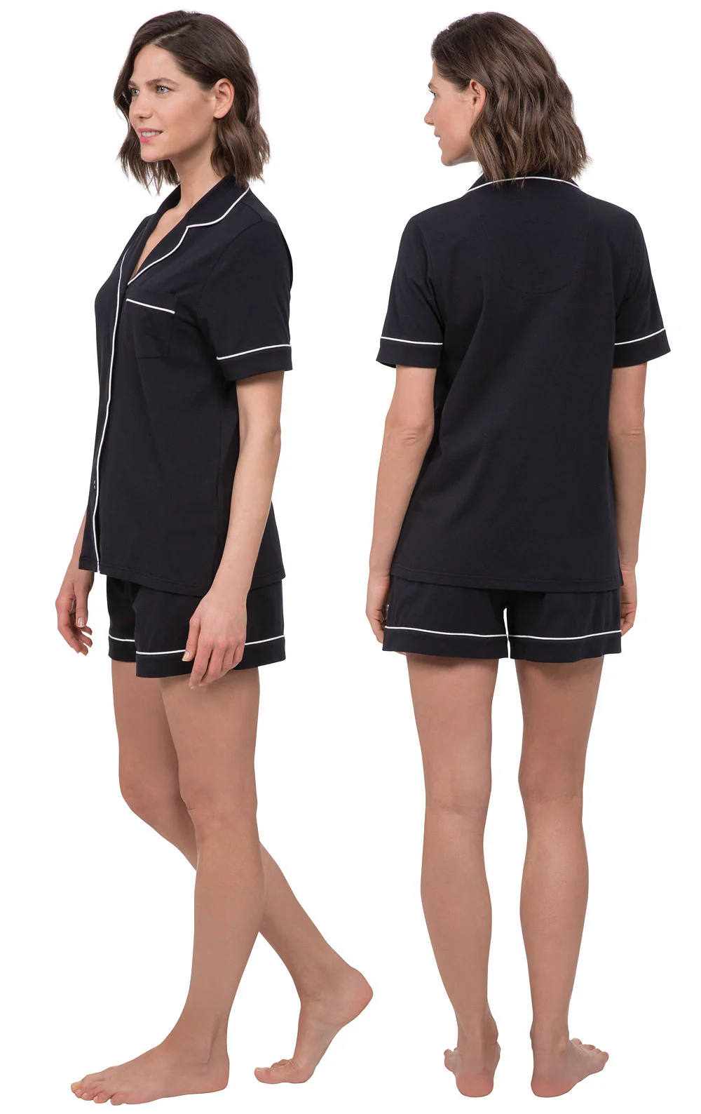 Solid Jersey Short Set - Image 3