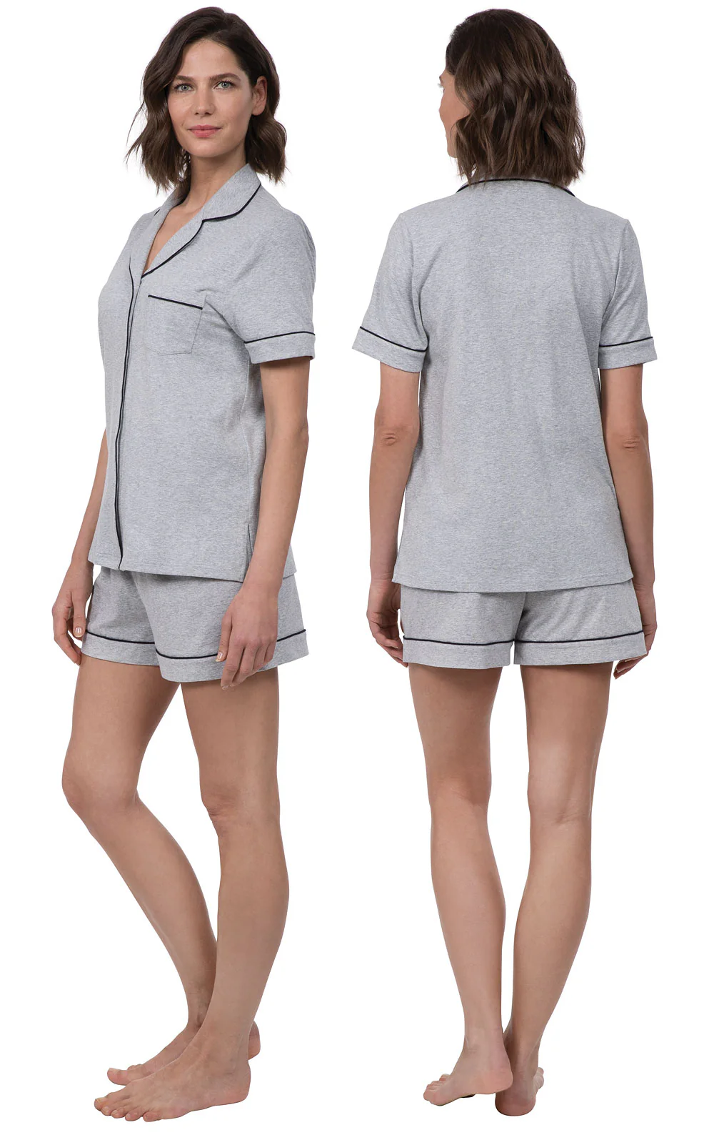 Solid Jersey Short Set - Image 6