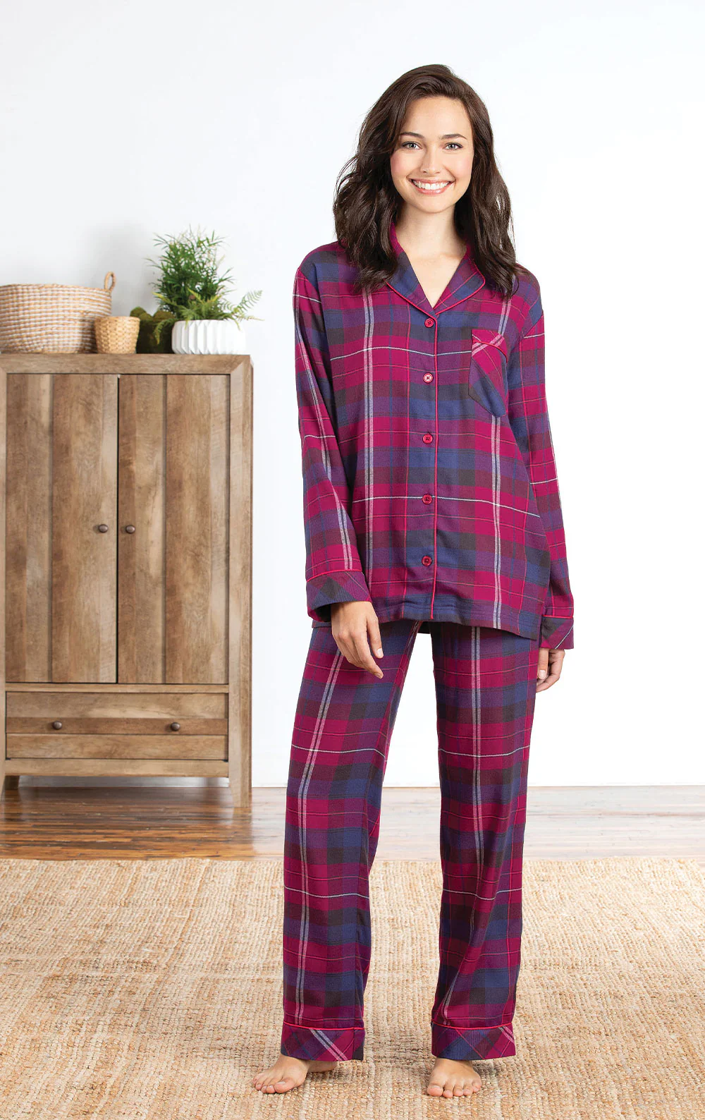 World's Softest Flannel Button-Front Pajamas - Image 11