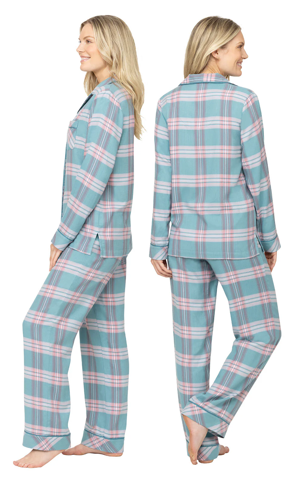 World's Softest Flannel Button-Front Pajamas - Image 15
