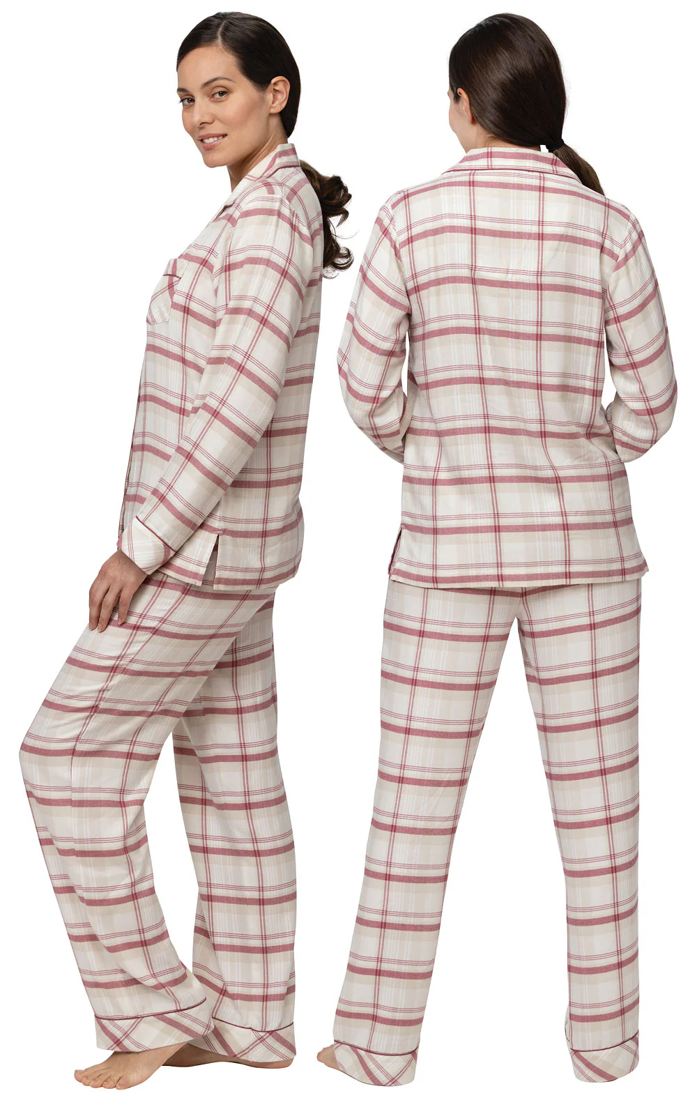 World's Softest Flannel Button-Front Pajamas - Image 21