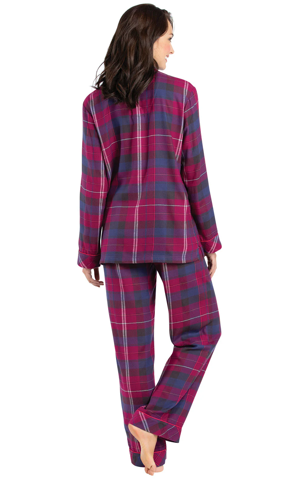 World's Softest Flannel Button-Front Pajamas - Image 9