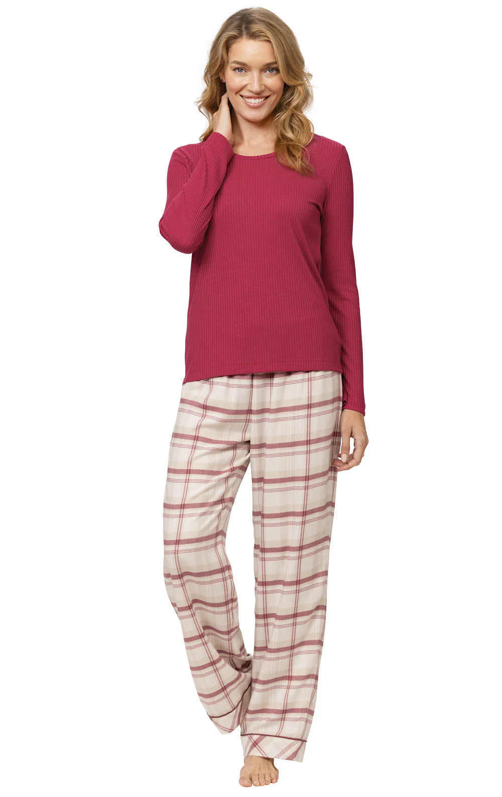 World's Softest Flannel Pullover Pajamas - Image 2